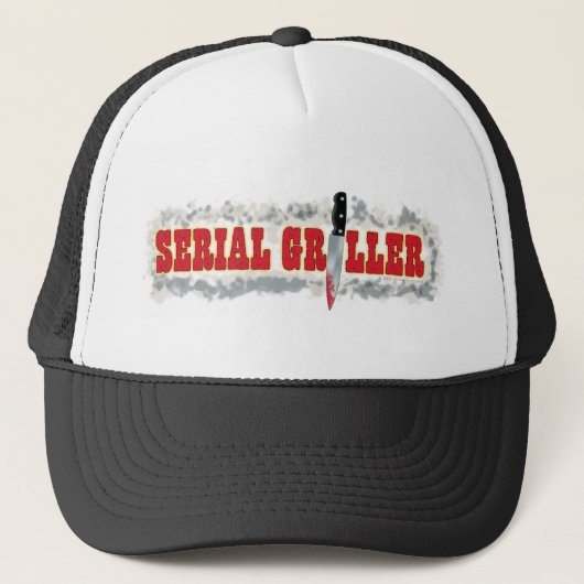 Seriële Griller Trucker Hat Trucker Pet (Voorkant)