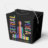 seriële yoga - gunstige doos bedankdoosjes (Achterkant)