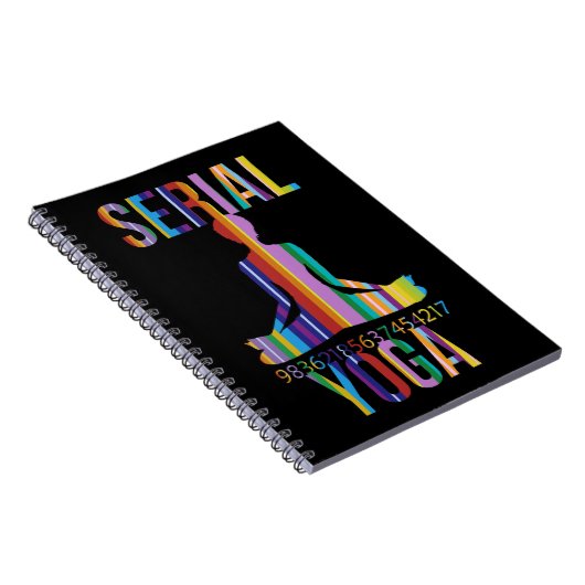 seriële yoga - notitieboek (Rechterzijde)