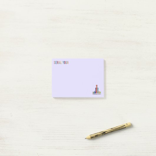 seriële yoga - Post-It Notes-pad Post-it® Notes (Op bureau)