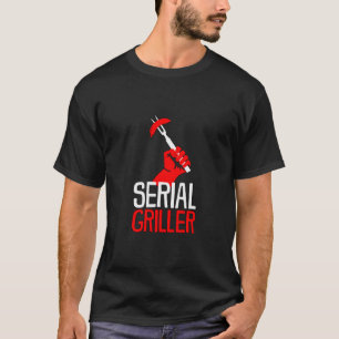 Seriemonteur, Grappige BBQ Grillroker T-shirt