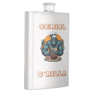 Seriemoordenaar G'rilla Master BBQ Grill Spel Plez Flacon