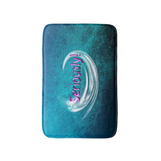 Serieus! Badmat (Voorkant Verticaal)