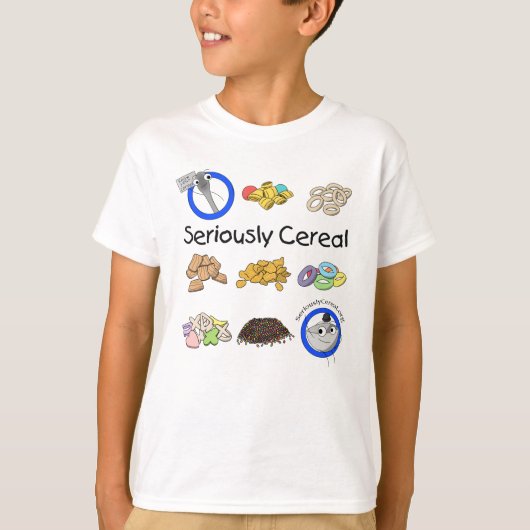 Serieus, Cereal ken het T-shirt van je Kinderen (Voorkant)