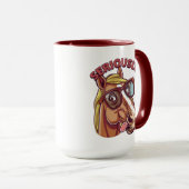 Serieus Cool Horse Mok – Grappig & Stijlvol Koffie (Voorkant rechts)