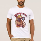 Serieus cool Mannen T-Shirt – Grappig & Stijlvol H (Voorkant)