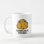 Serieus Dough Funny Baking Food Pun Koffiemok (Links)