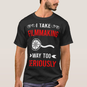 Serieus filmmaken filmmaker film maken t-shirt