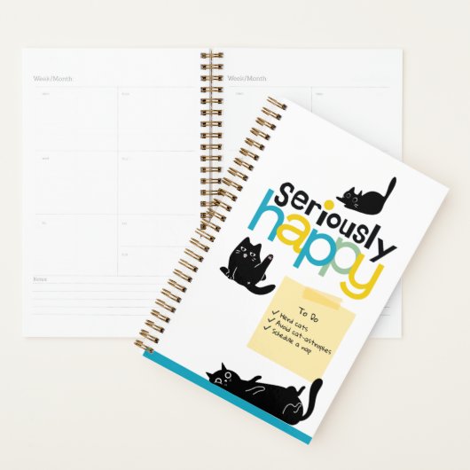 Serieus gelukkige planner (Display)