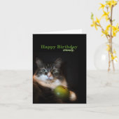 Serieus Grappige Verjaardagswensen Kaart (Gele Bloem)