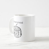 SERIEUS HOUT KOFFIEMOK (Voorkant links)