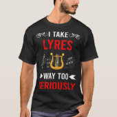 Serieus Lyre T-shirt (Voorkant)