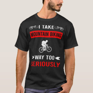 Serieus Mountainbiken MTB T-shirt