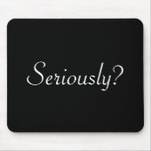 serieus? muismat (Voorkant)