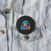 Serieus Over Grappige Games Ronde Button 7,6 Cm (In situ)
