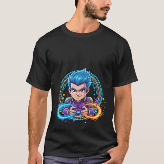 Serieus Over Grappige Games T-shirt (Voorkant)