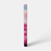 Serieus roze haar samsung galaxy hoesje (Linkerkant)