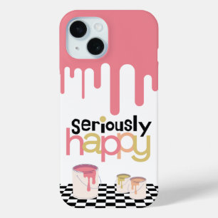 Serieus tevreden iPhone 15 Hoesje