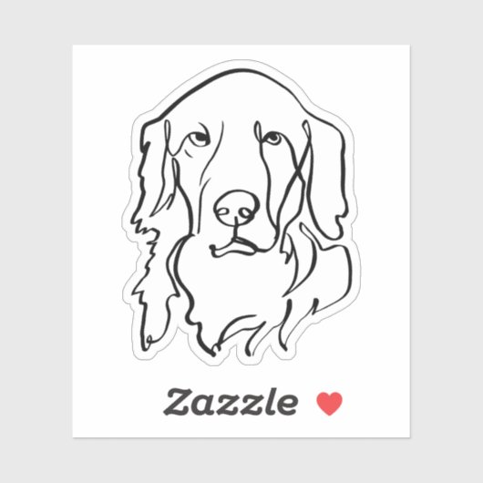 Serieuze gouden vibes sticker (Vel)