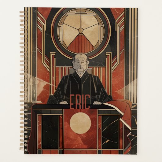 serieuze rechter planner (Voorkant)