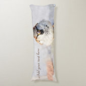 Serieuze reserverij lichaamskussen (Voorkant Verticaal)