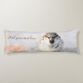 Serieuze reserverij lichaamskussen (Achterkant)