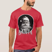 Serieuze Santa Funny Christmas T-shirt (Voorkant)
