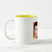 Serieuze STFU, Man Tweekleurige Koffiemok (Links)