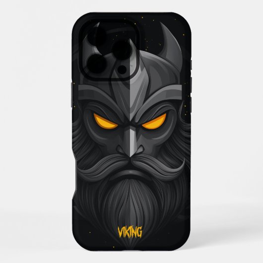 Serieuze Viking iPhone Hoesje (Achterkant)