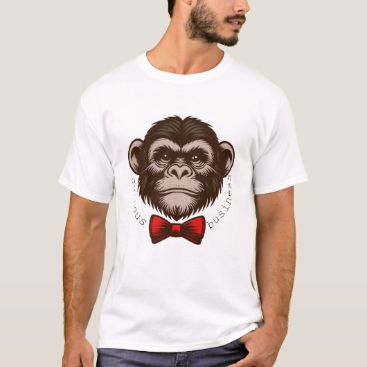 Serieuze zaken II T-shirt (Voorkant)