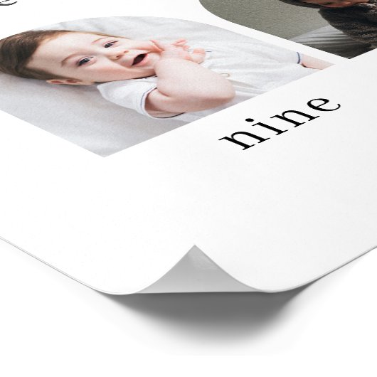 Serif Arches 1st Year Fotocollage Poster (Hoek)