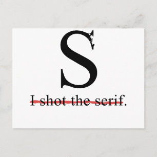 Serif Briefkaart