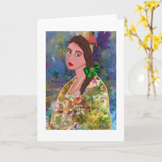 Serina LeeMarie's creatieve ontwerp Kaart (Gele Bloem)