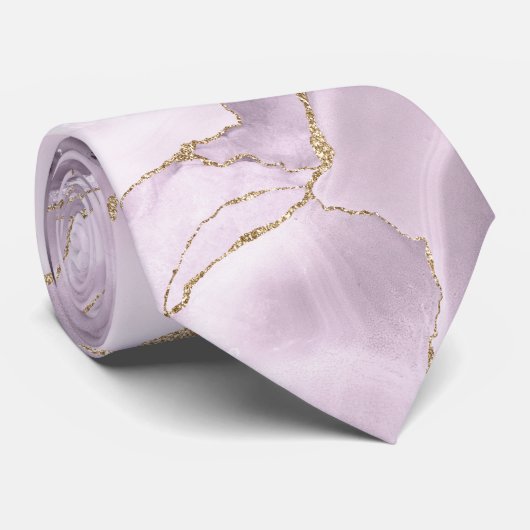 Sering agaten halsdoek stropdas (Opgerold)