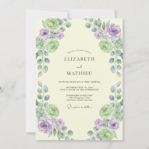 Sering Antique Crème Ranunculus Eucalyptus Bruilof Kaart