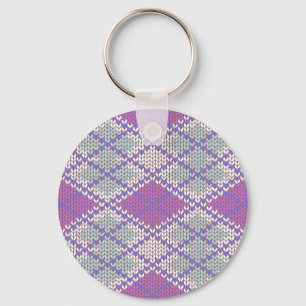 SERING ARGYLE BREISEL Rond Aluminium Sleutelhanger