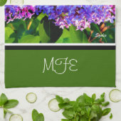 Sering Bloeiende Syringa Keukendoek Theedoek (Gevouwen)