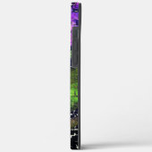 Sering bloem en bladeren verouderd in gesneden moz Case-Mate iPhone case (Achterkant / Links)