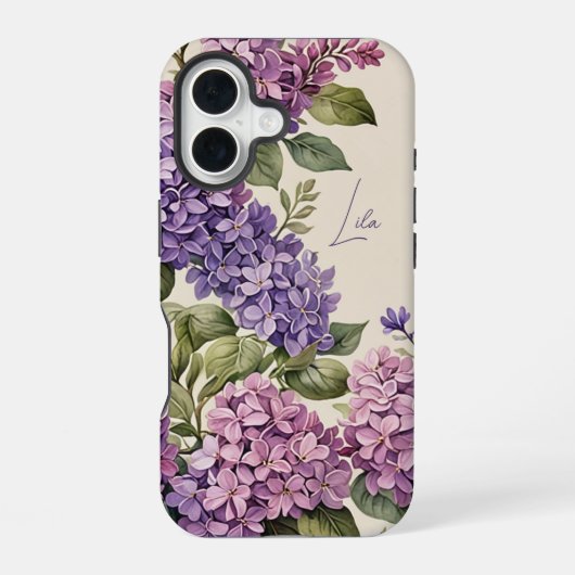 Sering Bloem iPhone 16 Hoesje (Achterkant)
