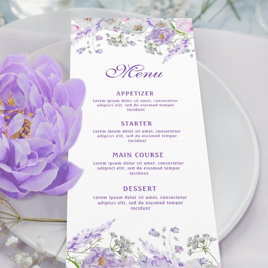 Sering Bloemen Klassiek Menu