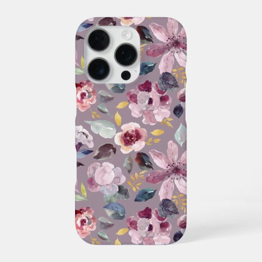 Sering Bloemmotief  iPhone Hoesje (Achterkant)