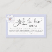 Sering Bloemstuk bruidsmeisjesborrel Informatiekaartje (Voorkant)