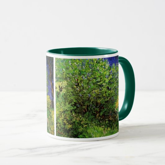 Sering door Vincent van Gogh, Oude Tuinbloemen Mok (Voorkant rechts)