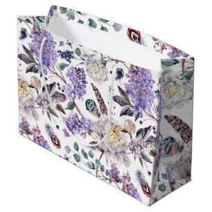 Sering en Pioen Bloemen  Groot Cadeauzakje