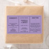 Sering Etherische Olie Cosmetische Fles Wrap Aroun Etiket (Insitu)