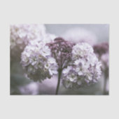 Sering Getinte Ivoor Moody Hortensia Decoupage Tissuepapier (Voorkant)