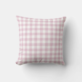 Sering Gingham Rutje Zachte Cottage Kussen
