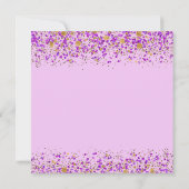 Sering Goud Prinses Baby Shower Kaart (Achterkant)