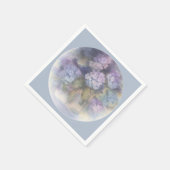 Sering Hydrangea Aquarel Lunchnapkin Servet (Hoek)