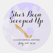 Sering Ijs Bruidsdiner MultiGebruiks Sticker (Voorkant)